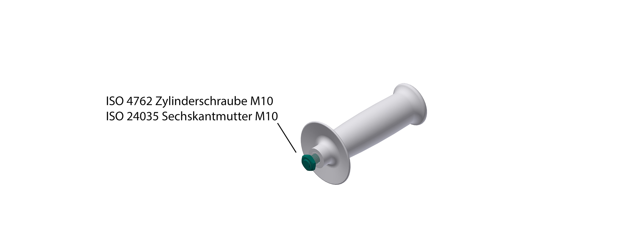 Zusatzhandgriff d-handle (Vorgänger)