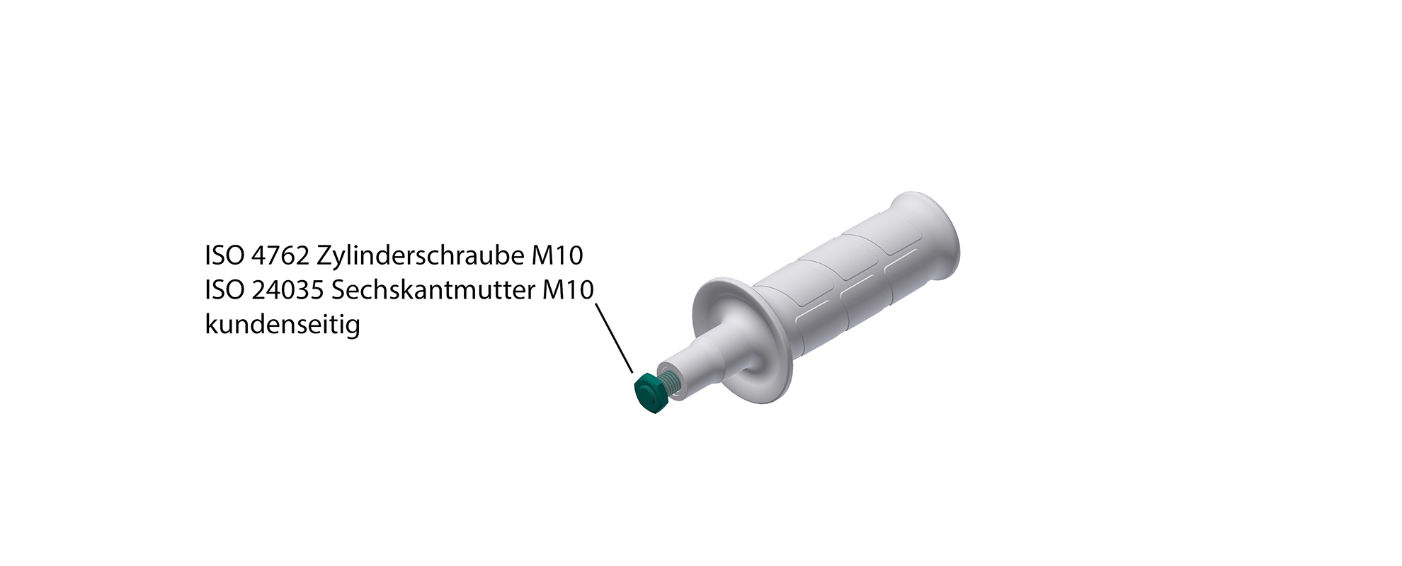 Zusatzhandgriff d-handle (Nachfolger)