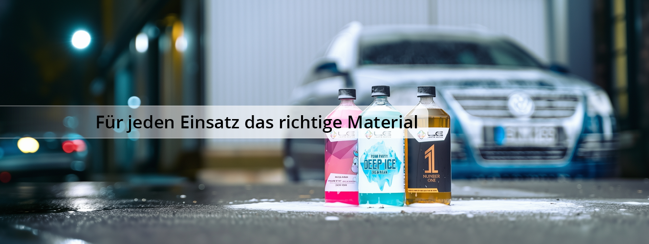 Materialauswahl für jeden Einsatz