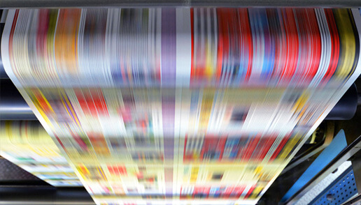 Digitaldruckanlagen in der Produktion