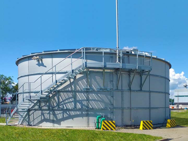 Anlagenkomponenten Kläranlage Köhlbrandhöft