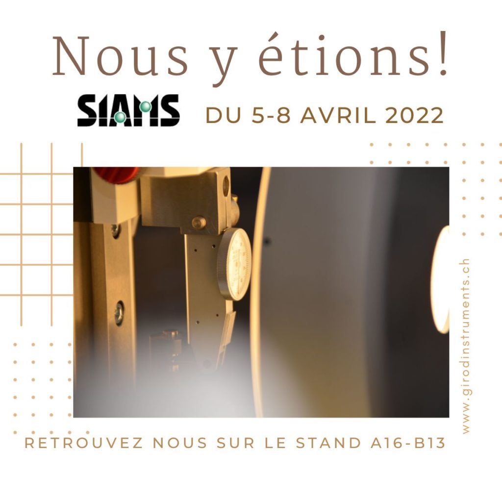 Messeauftritt SIAMS Moutier 2022