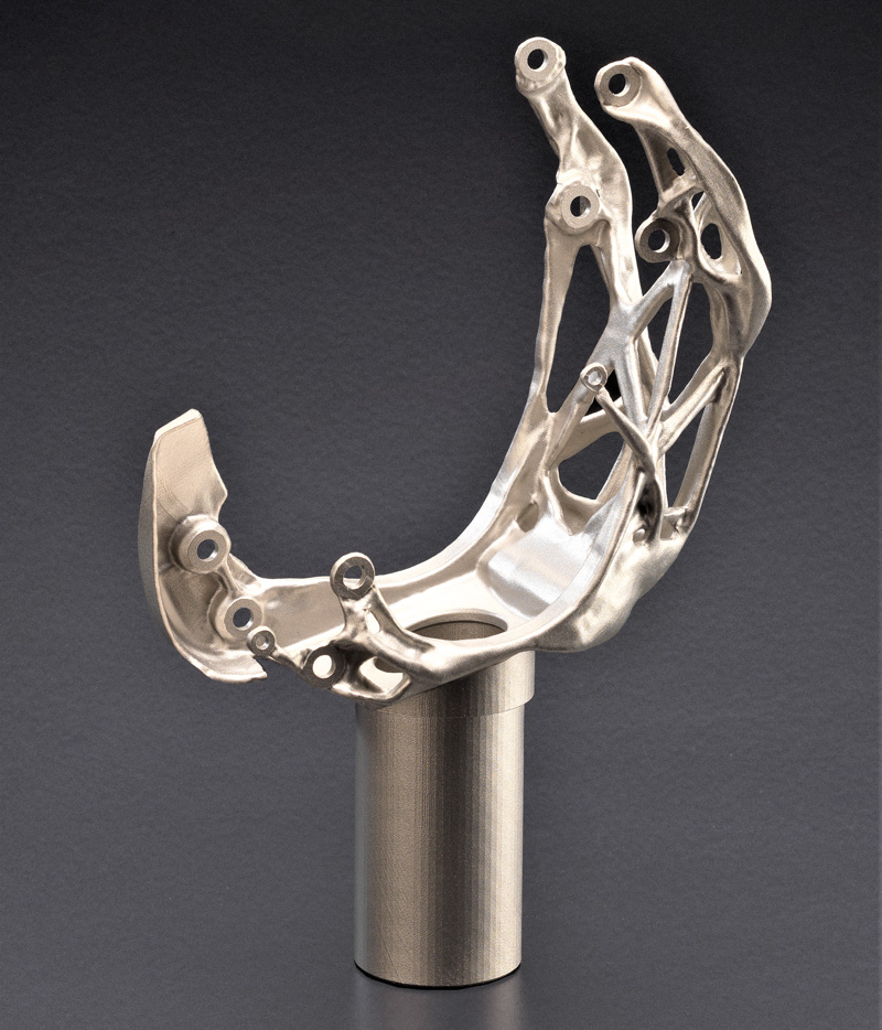 3D-gedrucktes Bauteil