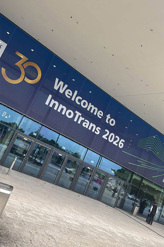 Messeauftritt InnoTrans Berlin