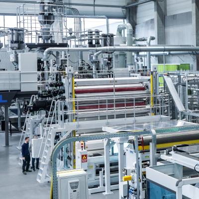 Cast-Folienlinien im Industriemaßstab