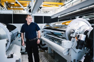 XL Roll-Stack-Technologie für PET-Sheet-Linien