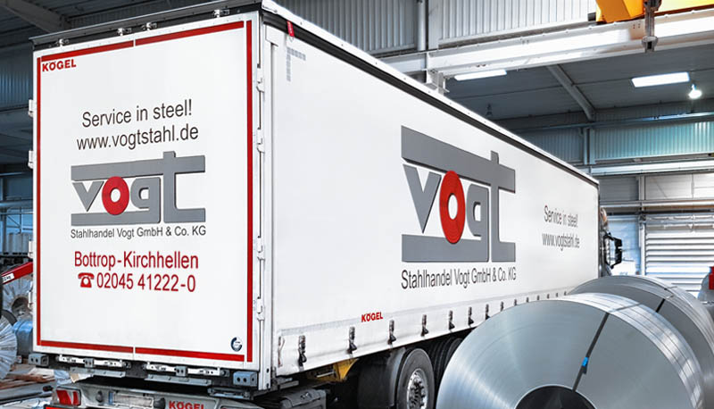 Service: Beratung, Zuschnitt und just-in-time-Lieferung