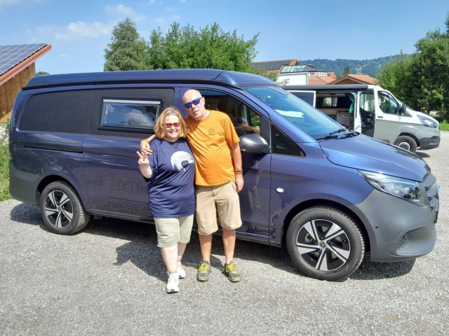 Übergabe eines Southvan-Campers