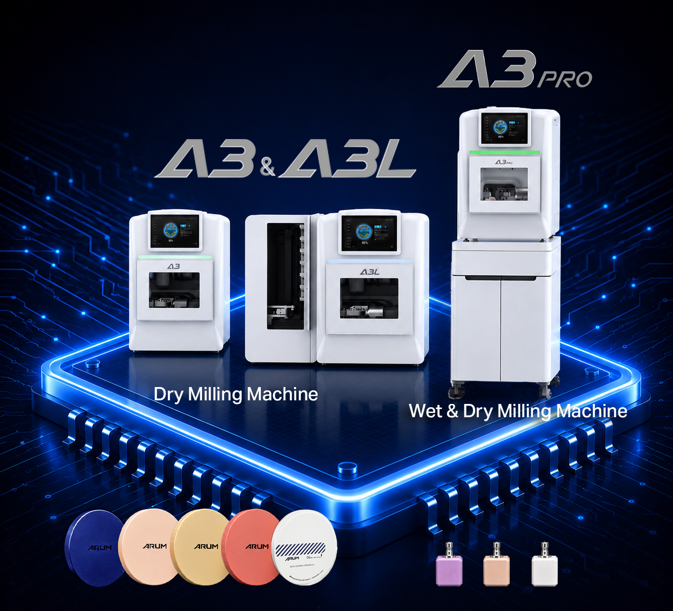 A3 Series – Dry Milling Machines