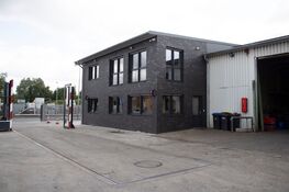 Radioaktivitätsmessanlage am Anlieferungstor