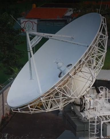 Virtuelles Bodensystem für Satellitenkommunikation