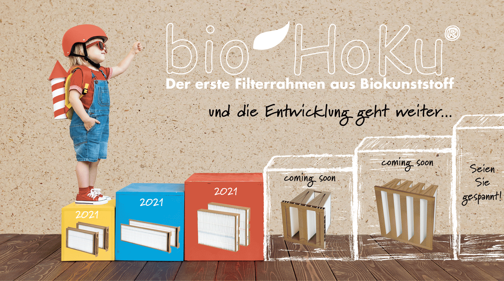 bio HoKu® – Filterrahmen aus Biokunststoff