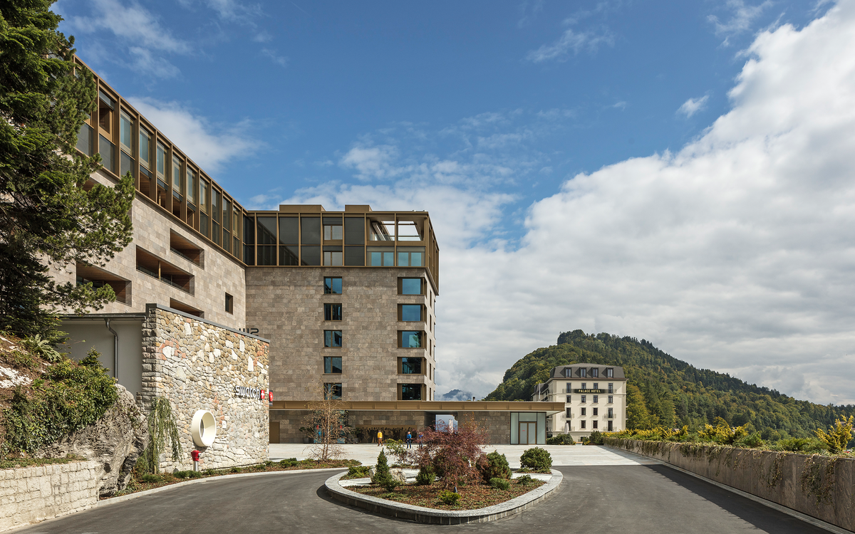 Bürgenstock Hotel – Fassade