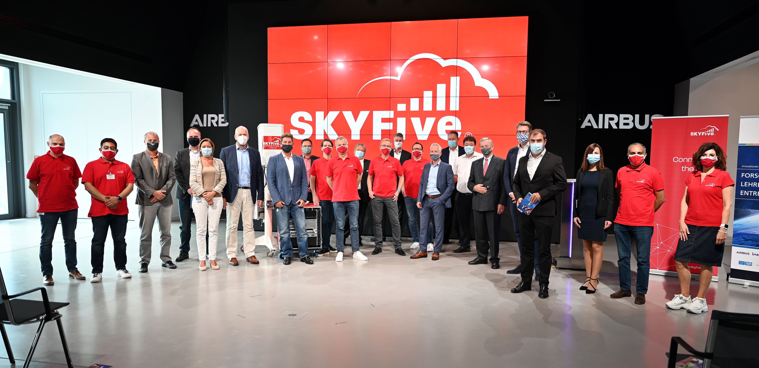 SkyFive eröffnet Firmenzentrale auf dem Ludwig Bölkow Campus (2021)