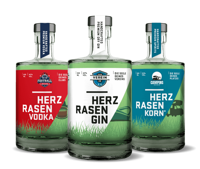 HERZRASEN Produktfreisteller