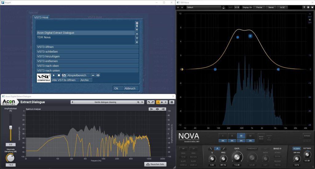 VST3 Audio-Effekte
