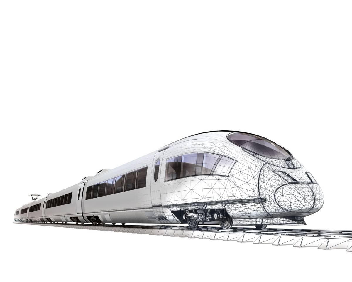 Anlage für Schienenfahrzeugbauteile