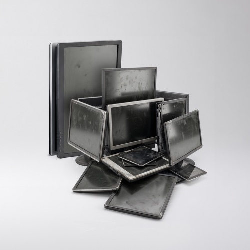 LCD-Schrott