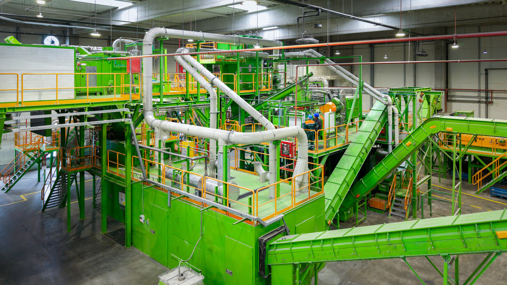 Altkühlgeräte-Recyclinganlage