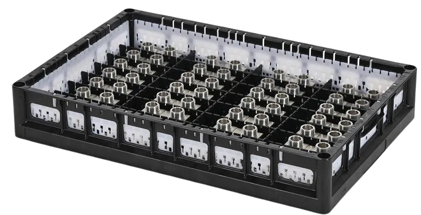 Reinigungskörbe für industrielle Bauteile