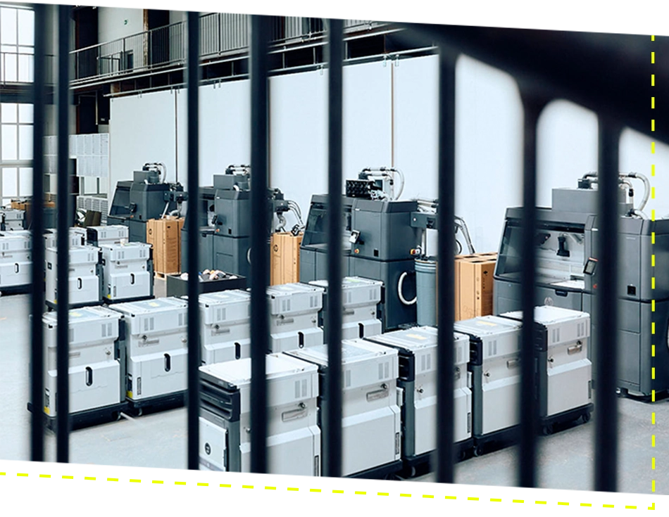 Maschinenpark von Stern 3D