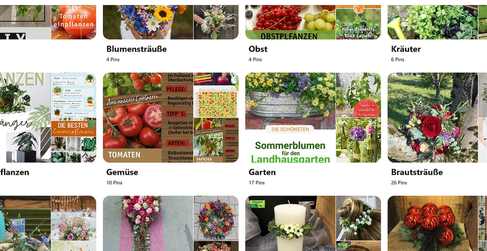 Pinterest – Ideen und Kreativität