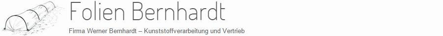 Folien Bernhardt – Fertigung