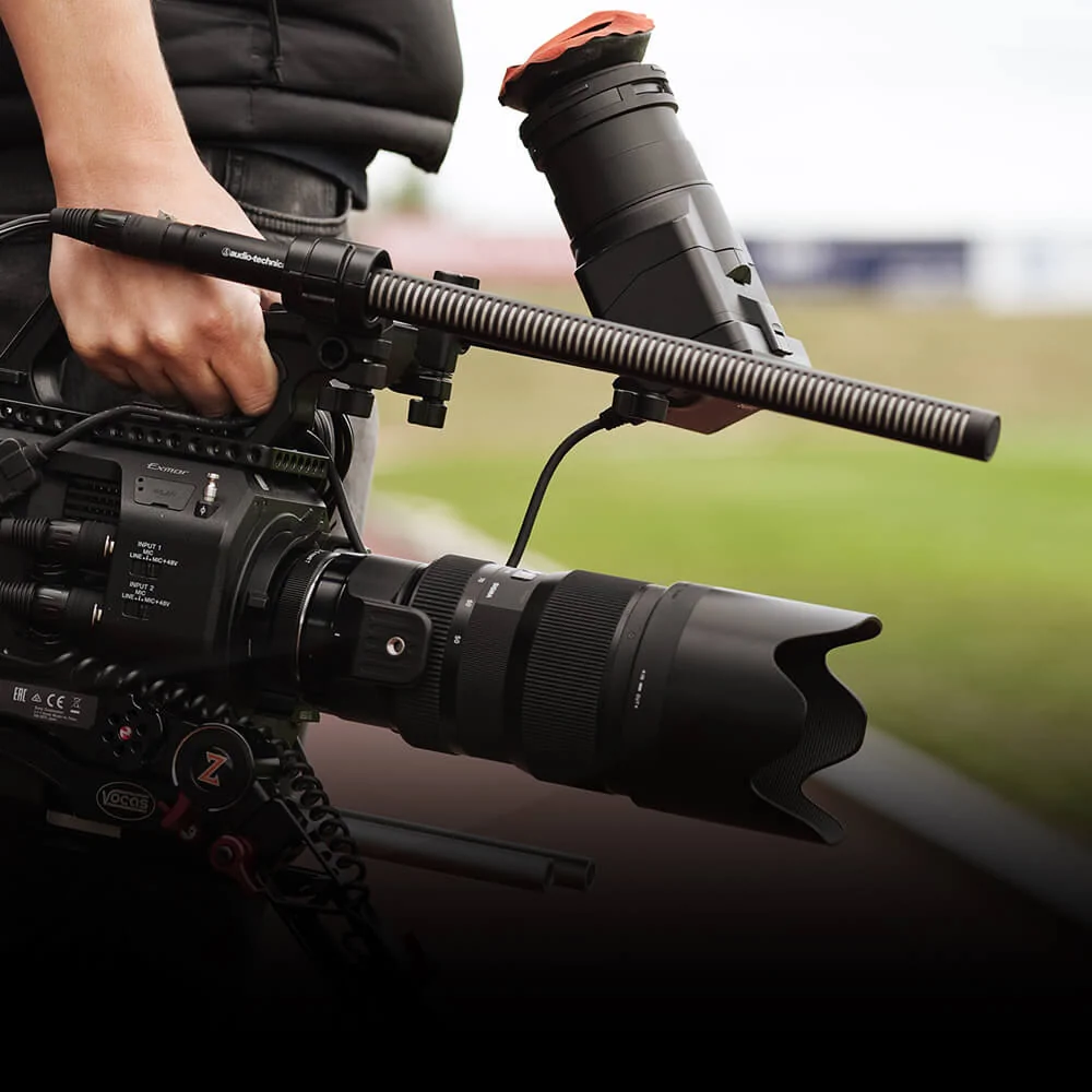 Shotgun-Mikrofon für Broadcast