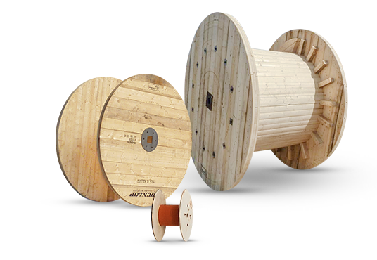 Holz- und Sperrholztrommeln