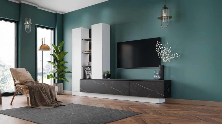 Living room wall units