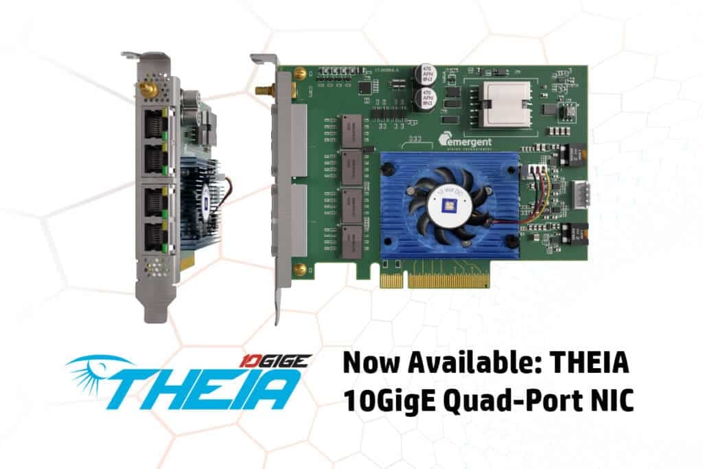 THEIA 10GigE Quad-Port Netzwerkkarte