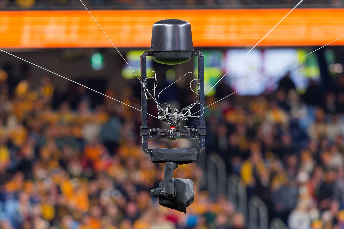 Anwendung: Sportübertragung (Spider-Cam)
