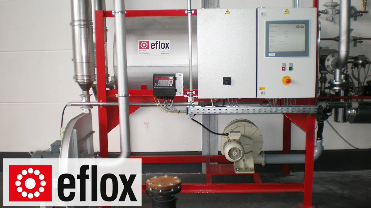 FLOX-Anlage zur thermischen Verwertung von Brenngasen
