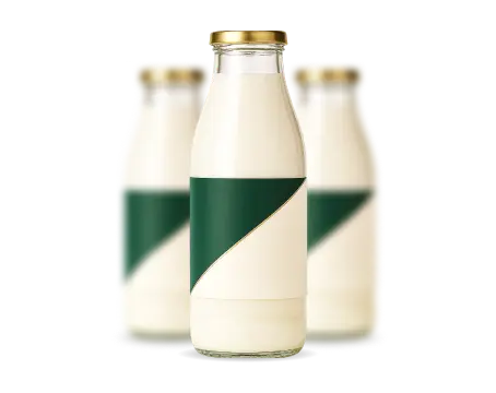 Milchflaschen