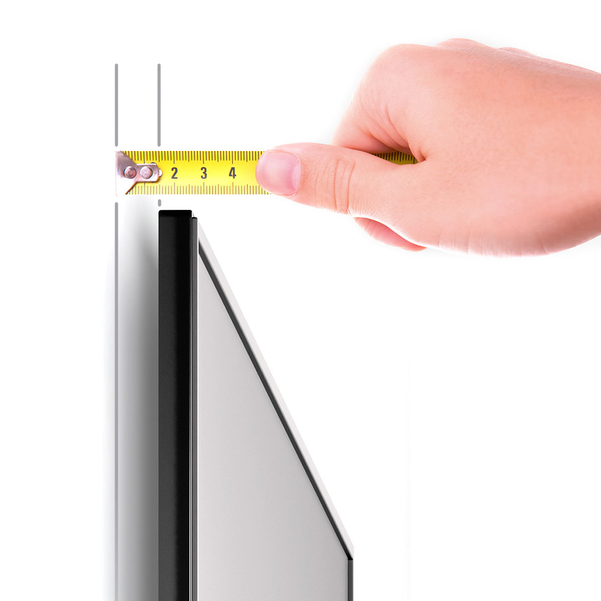TVM 5405/5605 OLED-Wandhalterung (1,5 cm Wandabstand)