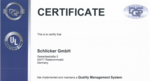 ISO-9001-Zertifikate