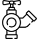 Schrägsitzventil mit Gewinde