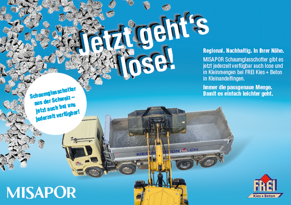 Misapor – Jetzt geht's lose