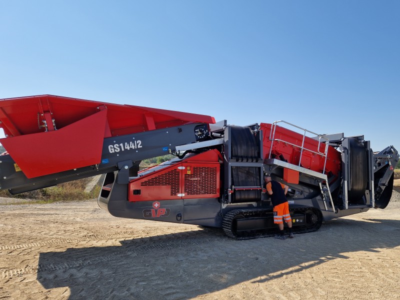 Betonproduktion im Betonwerk