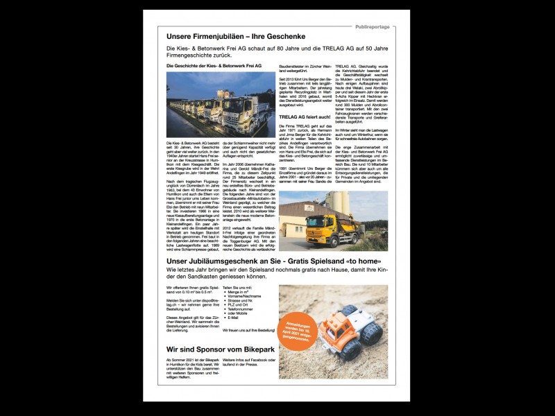 Frei AG – Fertigung