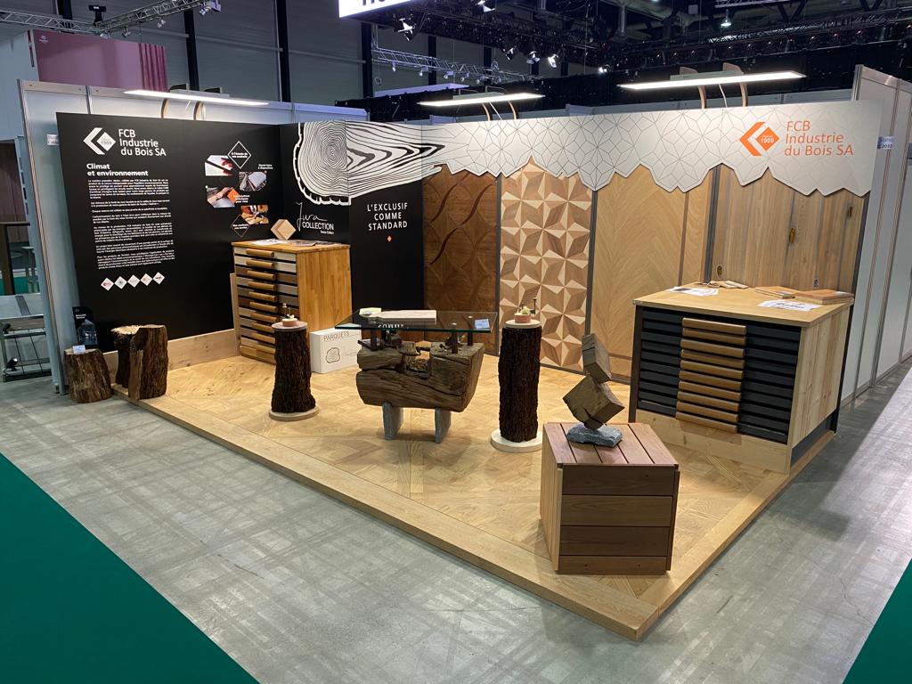 Messestand an der Swiss Floor 2022