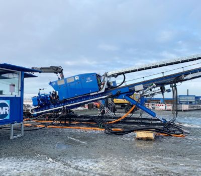 E-HDD-Bohranlage für steuerbare Horizontalbohrung