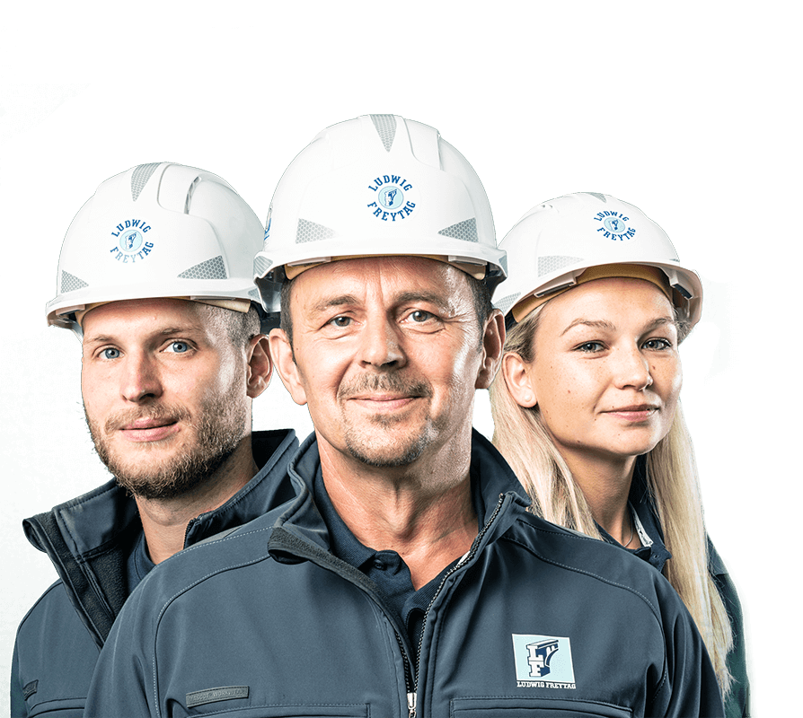 Team der Unternehmensgruppe LUDWIG FREYTAG