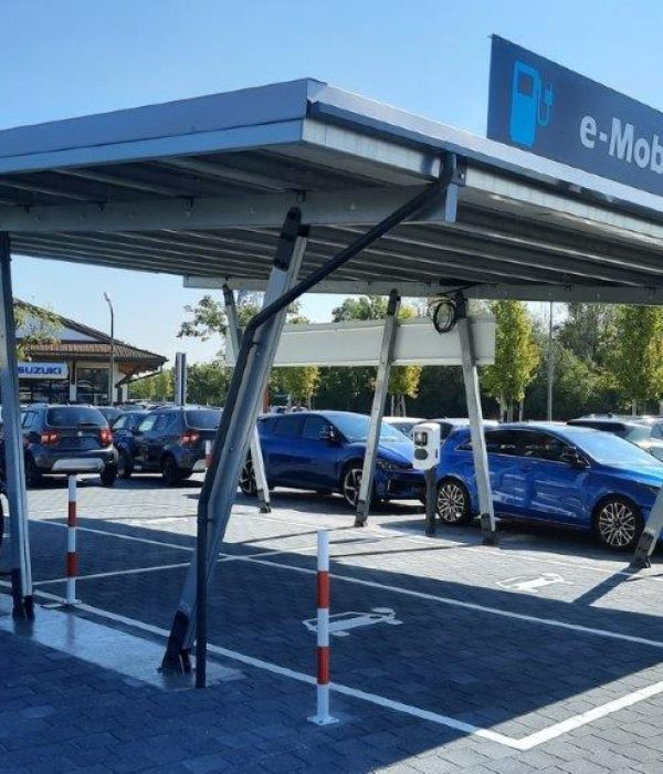Carportmontage auf Streifenfundament