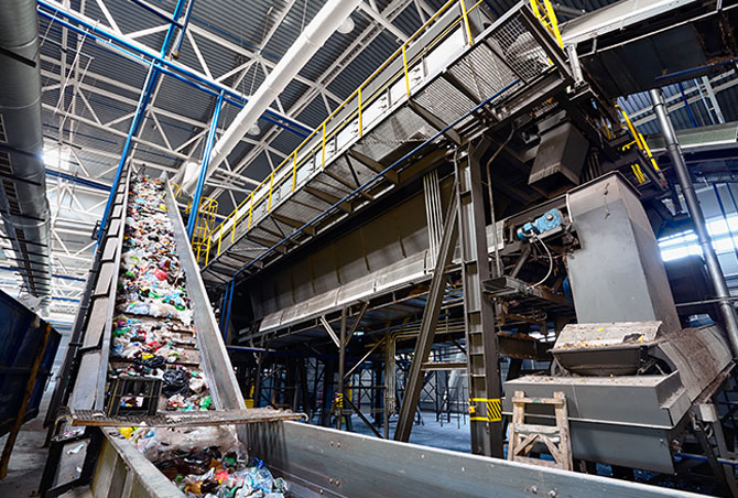 Anwendung Recyclingtechnik