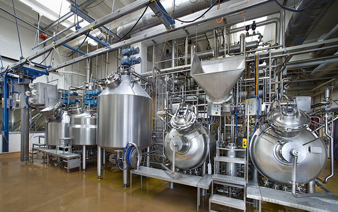 Filteranlage Nahrungs- und Genussmittelindustrie