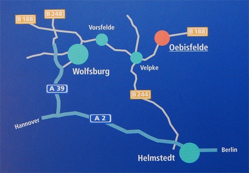 Lageplan Standort Oebisfelde