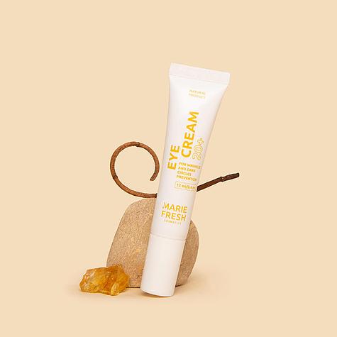 Augencreme mit Beta-Glucan und grünem Kaffee
