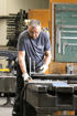 Bearbeitung an einer Metallmaschine