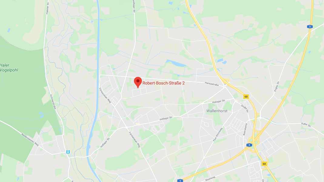 Betriebsstätte Robert-Bosch-Straße 2, Wallenhorst